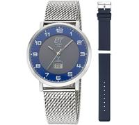 ETT Eco Tech Time EGS-11621-32MS Montre homme Atacama Solar radio-pilotée