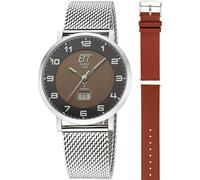 ETT Eco Tech Time EGS-11624-22MS Montre homme Atacama Solar radio-pilotée