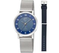 ETT Eco Tech Time ELS-11617-32MS Atacama Solar radio-pilotée 36mm 5ATM Radio-...
