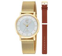 ETT Eco Tech Time Funk-Solar Montre Femmes Atacama Or Avec 2 Bandes ELS-11619