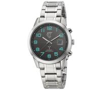 Ett Eco Tech Time Montre Homme Radio-Solaire Basique Acier/Noir EGS-11500-22M