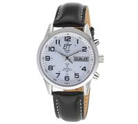 ETT Eco Tech Time Montre Hommes Funk-Solar avec Bracelet Cuir Gobi EGS-11436-12L