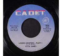 ETTA JAMES - losers weepers 45 rpm single
