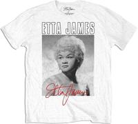 Etta James - T-shirt homme/femme unie RO4636 (M) (Blanc)