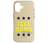 Etta James Tell Mama Étoiles Jaunes et Noires Coque pour iPhone 16