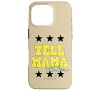 Etta James Tell Mama Étoiles Jaunes et Noires Coque pour iPhone 16 Pro