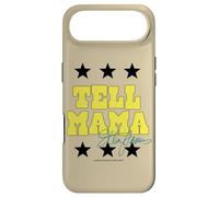 Etta James Tell Mama Étoiles Jaunes et Noires Coque pour iPhone Air
