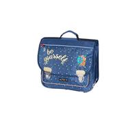 Ettavee Cartable 2 Compartiments Bloom, 38cm x 32cm x 15cm, Bleu