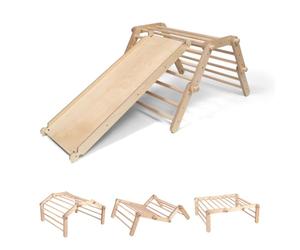 Ette Tete FIPITRI® • Triangle d'escalade Modifiable 5 Segments (avec Rampe)