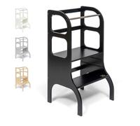 Ette Tete Step UP • Tour d'apprentissage à Hauteur réglable (Noir)