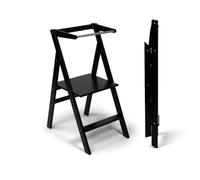 Ette Tete Tour d'apprentissage pliable avec hauteur réglable (noir)
