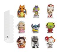 etterr • 9 supports adhésifs pour Funko Pop • étagères murales invisibles, étagères, socles et étagères pour figurines et objets de collection • Présentoir flottant Display sans perçage/vitrine sans