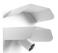 etterr • Toit métallique pour caméra de sécurité • Visière auvent anti-pluie, pare-soleil • Toit couvert, abri et toit pour caméra IP, CCTV et visiophone • Protection pluie et rayons UV