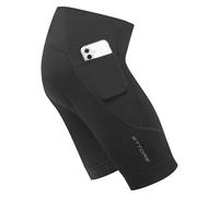 Ettore Cuissard Short Cycliste Vélo Rembourré pour Hommes avec Poche Respirant à Séchage Rapide pour Cyclisme - Arrow - Noir - M