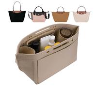 ETTP Organiseur de sac à main pour poignée supérieure LE PLIAGE (beige, taille L)