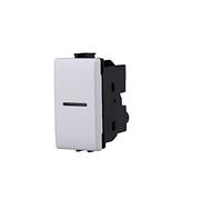 ETTROIT Interrupteur 1P AXIAL Bouton-poussoir ON-OFF-ON IP20