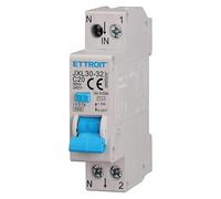 ETTROIT JXL30-32 Interrupteur magnétothermique différentiel, 1P+N, 6-32A, 30mA, 240V, 4,5 kA (C20-20A)