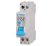 ETTROIT JXL30-32 Interrupteur magnétothermique différentiel, 1P+N, 6-32A, 30mA, 240V, 4,5 kA (C32-32A)