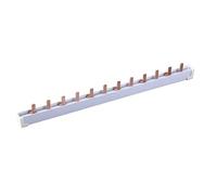 ETTROIT - Peigne tableau électrique terminal de connexion 2P 2 pôles 63A 12 modules de 22,5 cm de long