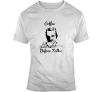 ETTUWSDFV Coffee Before Talkie T Shirt Manches Courtes(3X-Large)