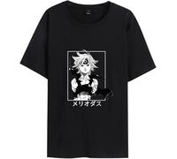 ETTUWSDFV HarajukuThe Seven Deadly Sins Hoodie Meliodas Long Sleeve Sweatshirt Ban Short Sleeve T-Shirt Manches Courtes(XX-Large)