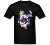 ETTUWSDFV KOV Jumping Bridget Guilty Gear XX Casual Men's T Shirt Manches Courtes(Small)