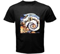 ETTUWSDFV LIANXI The Moody Blues Logo Men's Black T-Shirt Manches Courtes(Medium)