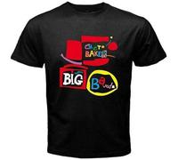 ETTUWSDFV New CHET Baker Big Band Album Men's Black T-Shirt Size 100% Cotton Black Manches Courtes(Medium)