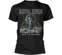 ETTUWSDFV OKY Dimmu Borgir Death Cult Black Work T Shirts for Men, Farbe15, M Manches Courtes(Large)