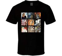 ETTUWSDFV Pablo Picasso Art Paintings Trendy Artsy T Shirt Black Manches Courtes(XX-Large)