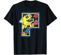 ETTUWSDFV PAC-Man T-Shirt Manches Courtes(XX-Large)