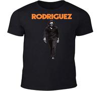 ETTUWSDFV Rodriguez Walking T-Shirt sixto Searching for Sugar Man Cold Fact CD DVD Vinyl B Manches Courtes(Medium)