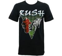 ETTUWSDFV Rush Signals European 1983 Tour T-Shirt S M L XL 2XL 3XL Manches Courtes(3X-Large)