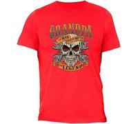 ETTUWSDFV Skeletor Grandpa Legend TShirtan Myth Muertos Skull Day of The Dead Wrench Yellow Mens Women T Shirt 100% Cotton Manches Courtes(3X-Large)