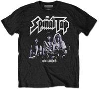 ETTUWSDFV Studio Canal Spinal Tap One Louder White t Shirt Women Manches Courtes(X-Large)