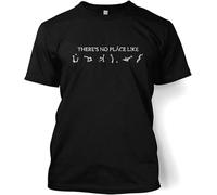 ETTUWSDFV Theres No Place Like Earth T Shirt Manches Courtes(Medium)