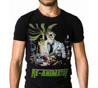 ETTUWSDFV weihai The Re-Animator 1985 Film Poster T-Shirt Manches Courtes(Small)
