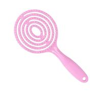 ETUCYNG Brosse à cheveux pour femme, démêlante, ronde, aérée avec pagaie - Brosse à cheveux à soufflage rapide, peigne de massage à air humide et sec pour cheveux épais et bouclés