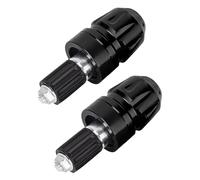 ETUCYNG Capuchons de guidon - Capuchon pour guidon en alliage d'aluminium - Embouts de sécurité antidérapants - Pour moto, scooter, touring, trajet, voyage, cyclisme