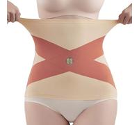 ETUCYNG Ceinture d'entraînement pour Femme - Corset Gainant pour Femme - Bandeau ventral en Nylon sans Couture, Respirant et Lavable pour la Course, Le Travail, Les Rendez-Vous galants, Couleur Chair
