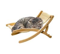 ETUCYNG Chaise longue pliable en sisal 57,5 x 30 x 34,5 cm pour chat et petits animaux
