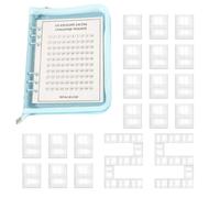 ETUCYNG Classeur de défi 100 enveloppes | Classeur pour défis d'épargne, enveloppes de trésorerie, classeur budgétaire pour économie d'argent