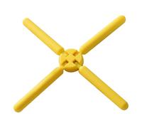 ETUCYNG Coussinets chauds en silicone - Support de poêle en croix résistant à la chaleur, dessous de plat pliable, pour table à manger, plats chauds, four, cuisine, pâtisserie, tasse, comptoir, table