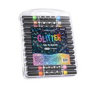 ETUCYNG Crayons de peinture à paillettes, stylos à encre gel scintillante pour filles, femmes, adultes, comme cadeau pour Pâques, Noël, anniversaire et école