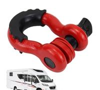 ETUCYNG Crochet de remorquage pour camions, manille de sauvetage tout-terrain - Manille 3/4 pour treuil de sauvetage pour véhicules routiers - Grande manille d'arc 41887 livres Résistance à la rupture