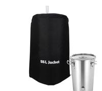 ETUCYNG Housse de protection pour tour de bière | Isolation du refroidisseur de fût - Tissu Oxford noir, housse de protection étanche à la poussière avec fermeture éclair pour la maison, l'extérieur