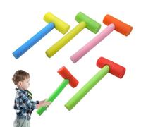 ETUCYNG Jeu de Marteau - 4 pièces en Mousse - Jeu éducatif Multicolore pour garçons et Filles - Motricité Fine - Intérieur - Salle de Jeux - Jardin d'