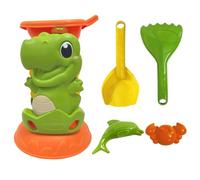 ETUCYNG Jouet de plage pour enfants | Jouet de plage d'extérieur avec formes d'animaux - Jeu de bac à sable pour jardin, camping, éducation préscolaire, parc aquatique, voyage en plein air