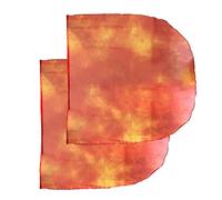 ETUCYNG Lobpreis Drapeaux de danse pour culte | Décoration de culte en mousseline de soie, Bâtons de drapeau flexibles pour la louange - Pour université Salle de gym spectacle église célébrations en