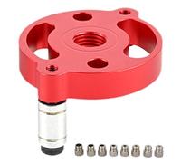 ETUCYNG Localisateur de jig pour le travail du bois, positionnement vertical de l'alliage d'aluminium, centrage de forets, positionnement de chevilles verticales, localisateur de précision pour